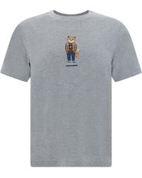 Maison Kitsuné - T-Shirt Dressed Fox - Lyst