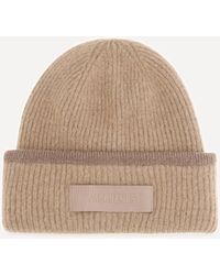 Jacquemus - Gros Grain Ribbed Beanie - Lyst