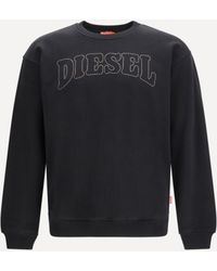 DIESEL - S-Norm-V10 Sweatshirt - Lyst