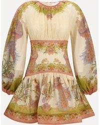 Zimmermann - Indra Mini Dress - Lyst