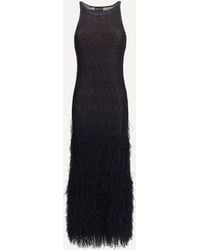 Giorgio Armani - Long Sequin-Knit Dress - Lyst