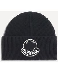 Moncler - Cappello Beanie Con Logo - Lyst