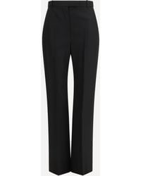 McQueen - Tailored Cotton Pants - Lyst
