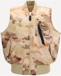Alpha Industries - Ma-1 Base Camouflage Vest - Lyst