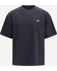 Fred Perry - Laurel Wreath Print T-Shirt - Lyst