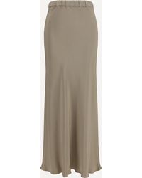 Max Mara - Sospiro Silk Skirt - Lyst