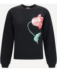 KENZO - Tulip Cotton Sweatshirt - Lyst