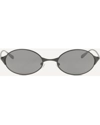 McQueen - Neo Oval Sunglasses - Lyst