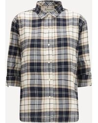 Barbour - Elishaw Check Shirt Light Birchwood Tartan - Lyst