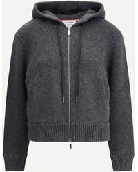 Thom Browne - Wool Hoodie - Lyst