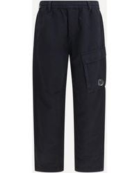 C.P. Company - C. P. Company Cotton Rip-Stop Boxy Lens Cargo Pants - Lyst