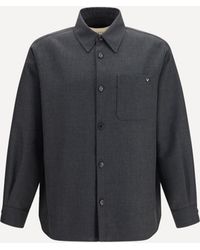 Valentino - Vlogo Wool Blend Jacket - Lyst