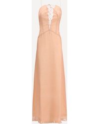 Kristina Ti - Charlene Amnesia Long Dress - Lyst