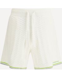 CASABLANCA - Tennis Bouclã Shorts - Lyst