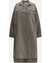 Prada - Taffeta Dress - Lyst