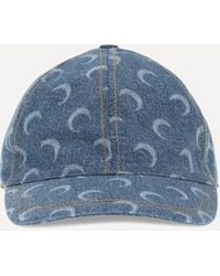 Marine Serre - Cappello Da Baseball Moon Laser Denim - Lyst