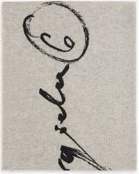 MM6 by Maison Margiela - Signature Knitted Scarf - Lyst