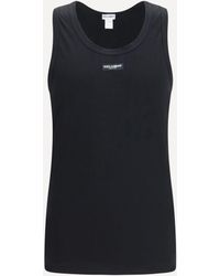Dolce & Gabbana - Marcello Stretch-Cotton Tank Top - Lyst