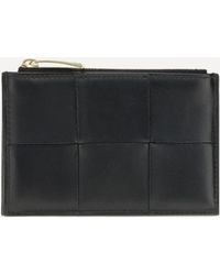 Bottega Veneta - Lambskin Card Holder - Lyst