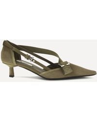 Prada - Cotton Pumps - Lyst