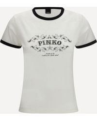 Pinko - Imperia T-Shirt Jersey Vintage - Lyst