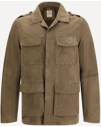 D'Amico - Goat Suede Jacket - Lyst