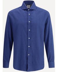 Brunello Cucinelli - Camicia - Lyst