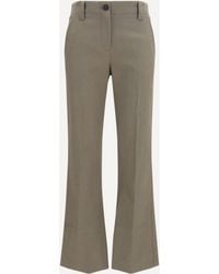 Brunello Cucinelli - Slim Flared Pants - Lyst