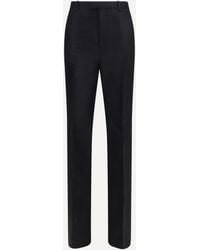 Gucci - Silk Faille Pants - Lyst