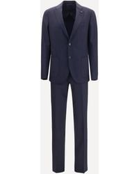 Lardini - Wool-Blend Tailored Suit - Lyst