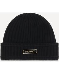 Burberry - Wool Beanie - Lyst