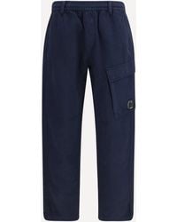 C.P. Company - C. P. Company Cotton Rip-Stop Boxy Lens Cargo Pants - Lyst