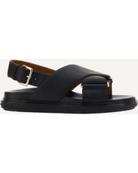Marni - "Fussbett" Sandals - Lyst