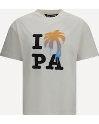 Palm Angels - I Love Pa T-Shirt - Lyst