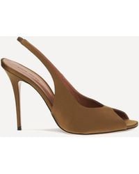AMINA MUADDI - Kristina Slingback Sandals - Lyst