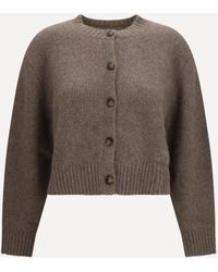Loulou de Saison - Remus Wool-Blend Cardigan - Lyst
