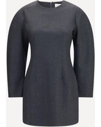 P.A.R.O.S.H. - P. A.R. O.S. H. Gabardine And Wool Dress - Lyst