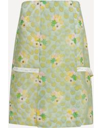 Fendi - Bouquet Organza Skirt - Lyst