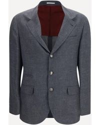 Brunello Cucinelli - Deconstructed Jacket - Lyst