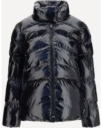 Pinko - Glossy Quilted Puffer Jacket - Lyst