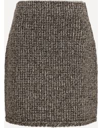 Fabiana Filippi - Tweed Mini Skirt - Lyst