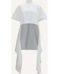Alaïa - Asymmetric Cotton T-Shirt - Lyst