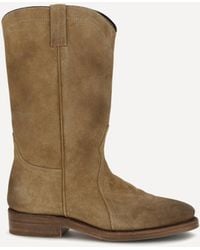 Jil Sander - Bruce Suede Ankle Boots - Lyst