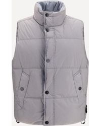 Stone Island - Crinkle Reps Ny Padded Vest - Lyst