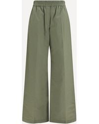 Brunello Cucinelli - Pants With Elasticated Waist - Lyst