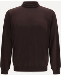 Lardini - High Neck Sweater - Lyst
