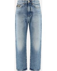 Versace - Distressed Jeans - Lyst