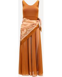 Zimmermann - Aster Scarf Maxi Dress - Lyst