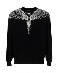 Marcelo Burlon Icon Wings Knit - Black