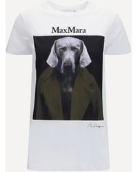 Max Mara - Calca Graphic Print T-Shirt - Lyst
